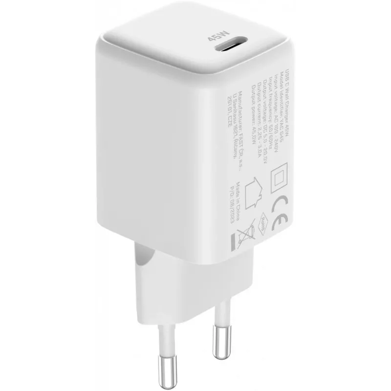 USB-C-oplader YENKEE G45 VOLT 45W Power Delivery 3.0, 3A uitgang