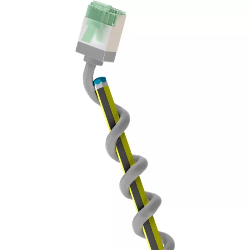 Netwerkkabel Goobay 74347 RJ-45 Cat8.1 2m grijs