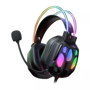 Gaming-headset Onikuma X89 — bedrade over-ear-headset, zwart, model X89