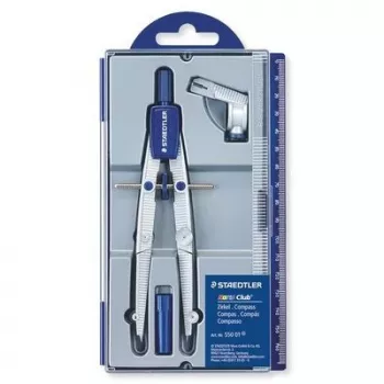 Passer Staedtler 550 01 blauw zilver