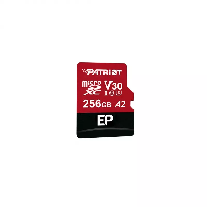 Patriot Memory EP A2 geheugenkaart 256 GB MicroSDXC V30 U3 Class 10 (PEF256GEP32MCX)