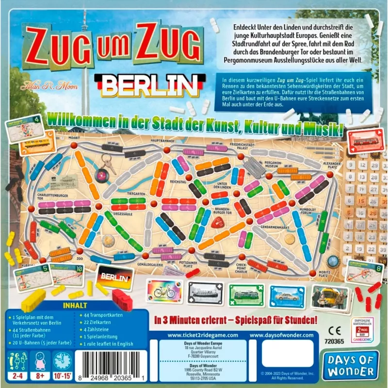Ticket to Ride: Berlin, bordspel