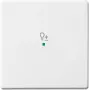 Busch-Jaeger 6220-0-0046 Afdekplaat voor sensorhouder & -doos wit (2CKA006220A0046)