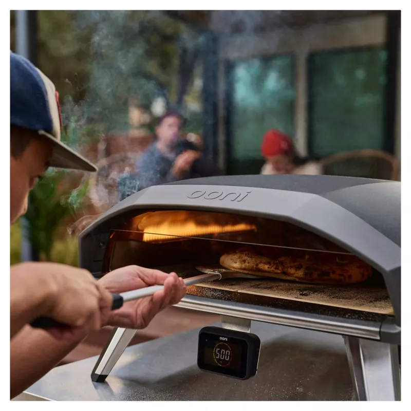 Ooni Koda 2 Pro pizzamaker zwart zilver 1 pizza 46 cm