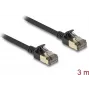 Netwerkkabel DeLOCK RJ45 Cat.8.1 3m zwart