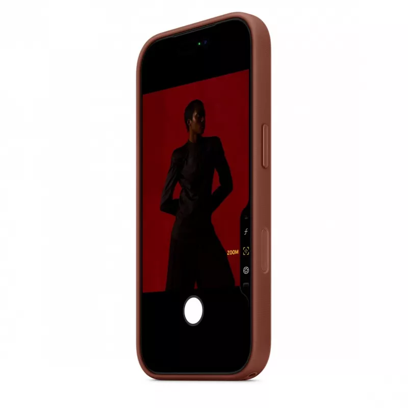 Cover Apple iPhone 17 Pro TechWoven Case met MagSafe oranje