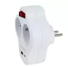 Esperanza ELK311W elektrische splitter 2 GN. USB-C USB-A IN. wit