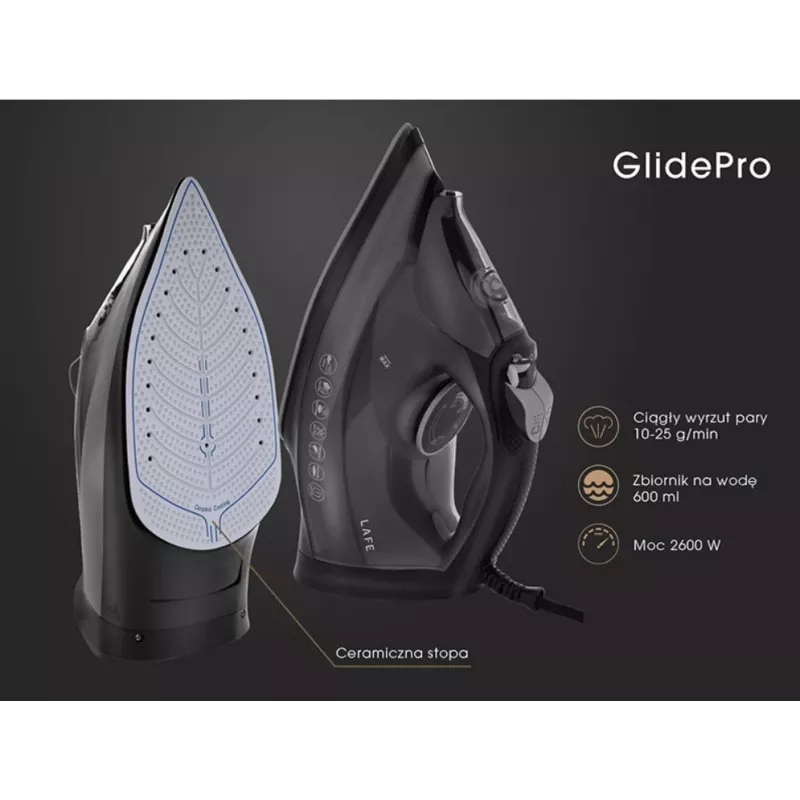 Lafe GlidePro 47582 stoomstrijkijzer, 2600 W