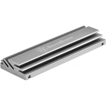 Passieve M.2-koeler SILVERSTONE TP04 — aluminium koellichaam voor M.2-SSD (SST-TP04)