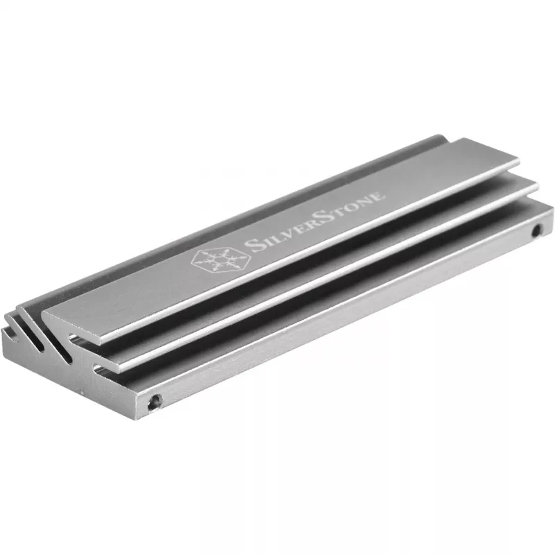 Passieve M.2-koeler SILVERSTONE TP04 — aluminium koellichaam voor M.2-SSD (SST-TP04)