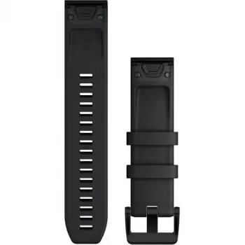 Garmin QuickFit - horlogeband voor smartwatch - zwart, black hardware