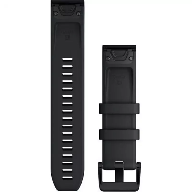 Garmin QuickFit - horlogeband voor smartwatch - zwart, black hardware