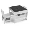 Kindermeubelset Milly Mally Sven White – model 5488, witte uitvoering