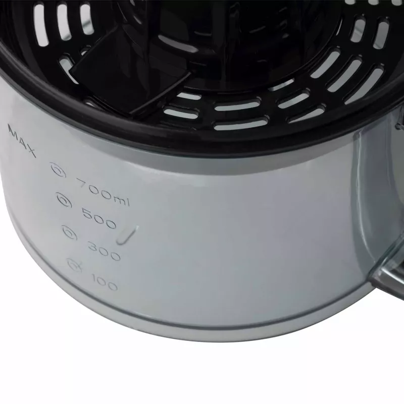 Jata JEEX1423 elektrische citruspers, 40 W, 0,7 l, tweerichtingsrotatie, zwart