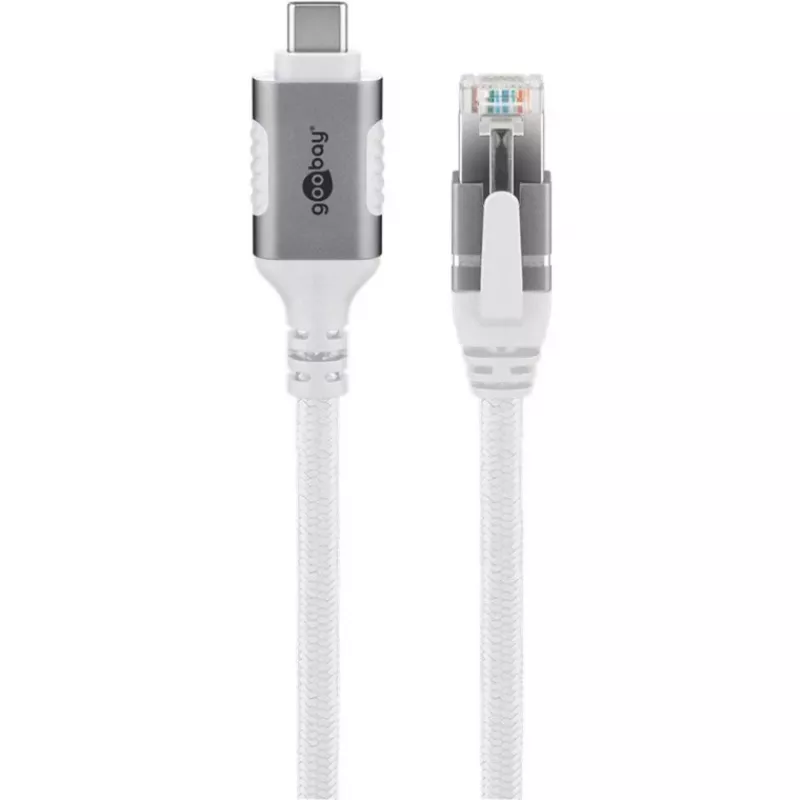 Goobay 74177 - Netwerkadapter kabel USB 3.1 Type-C Gigabit Ethernet 3 m - Netwerkkaart - 1.000 Mbps (74177)