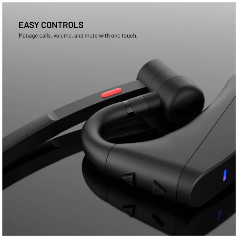 FIXED Talk Pro Bluetooth-headset, zwart