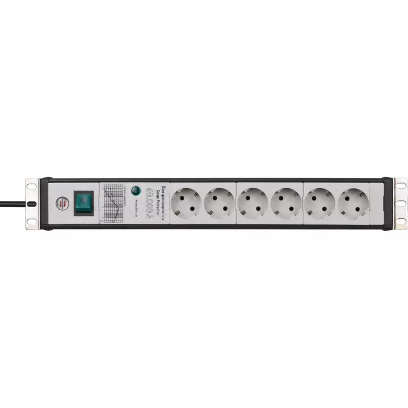 Power-verlengsnoer Brennenstuhl 1156057696 3m 6 AC-stopcontacten binnen