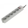 Stekkerdoos Gembird SPG3-B-6C 1,8 m 5 AC-stopcontacten