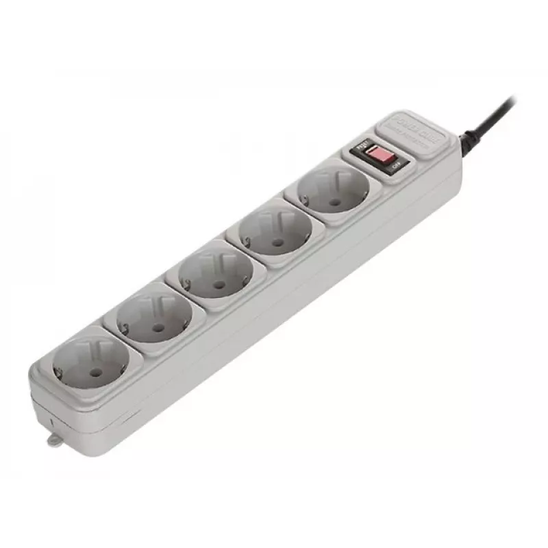 Stekkerdoos Gembird SPG3-B-6C 1,8 m 5 AC-stopcontacten