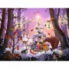 Puzzel Ravensburger Kerst in het bos 2000 stukjes