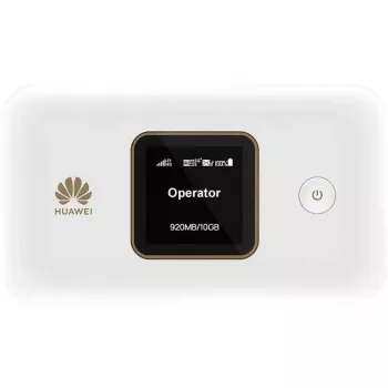 Draagbare tafelrouter HUAWEI E5785-92C — dualband Wi-Fi 5, LTE 4G, 1500-mAh-accu, micro-USB, interne antenne