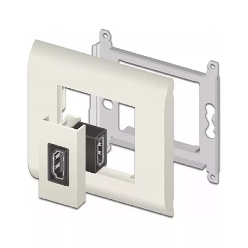 HDMI-module DeLOCK Easy 45 81304 haaks 90° 22,5 x 45 mm