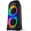 Luidspreker SVEN PS-1050, zwart (200W, TWS, Bluetooth, FM, USB, microSD, LED-display, 7200mAh)
