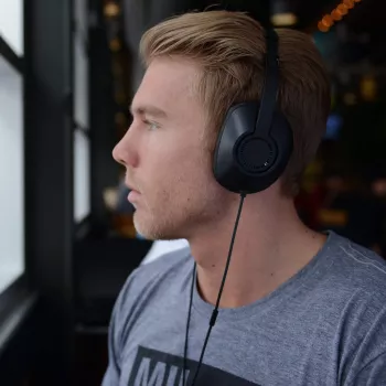 Koss Corp. Europe headset bedrade hoofdband bellen/muziek zwart