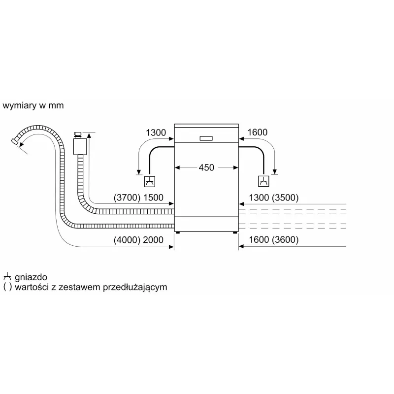 Bosch Serie 2 SPS2HKI42E vaatwasser vrijstaand 10 couverts