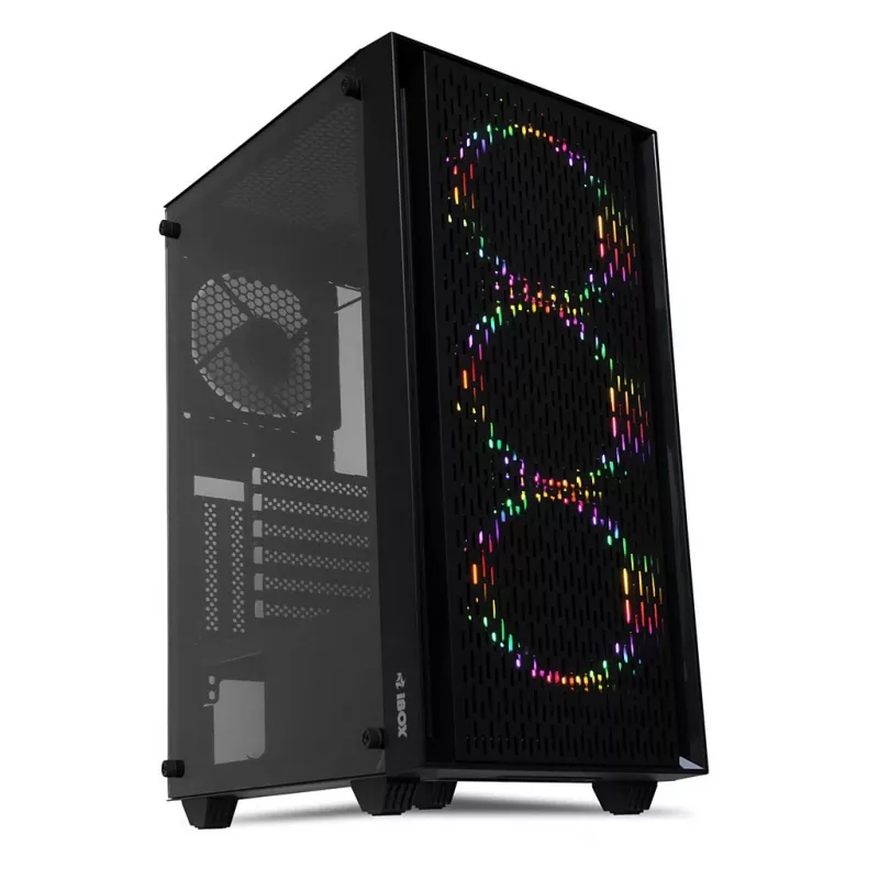iBox CETUS 903 Midi Tower zwart