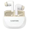 Hoofdtelefoon CANYON HEXAGON 7 TWS ANC+ENC Draadloos opladen Wit Beige
