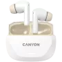 Hoofdtelefoon CANYON HEXAGON 7 TWS ANC+ENC Draadloos opladen Wit Beige