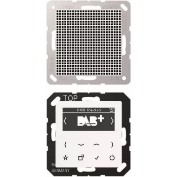 DAB+ radio jung DABA1WW mono compact ontwerp — DABA1WW