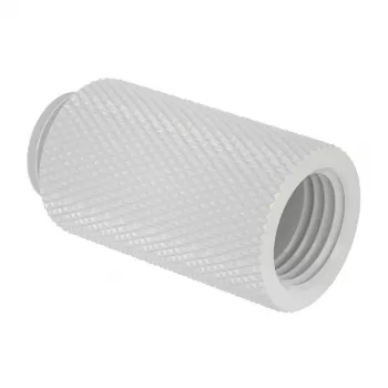 Barrow G1/4 inch verlenging recht MF 30 wit – G1/4 inch rechte stekker-bus-verlenging, lengte 30 mm, witte uitvoering