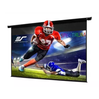 Elite Screens | Spectrum Serie | Electric110H | Diagonaal 110 inch | 16:9 | Zichtbare beeldbreedte (B) 244 cm | Zwart