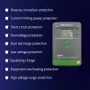 MPPT solar-laadregelaar QOLTEC 53662 met temperatuursensor
