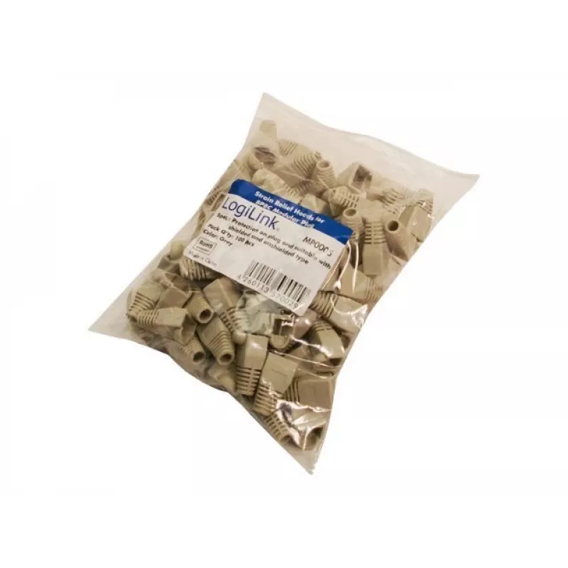 Kabeltule LOGILINK MP0005 voor RJ-45-stekker, grijs