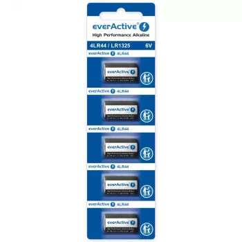 Alkaline knoopcellen everActive LR44 1,5 V – 5-pack