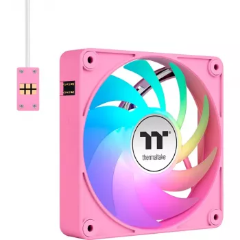 Thermaltake CT120 EX ARGB 120mm roze 3-pack behuizingsventilator