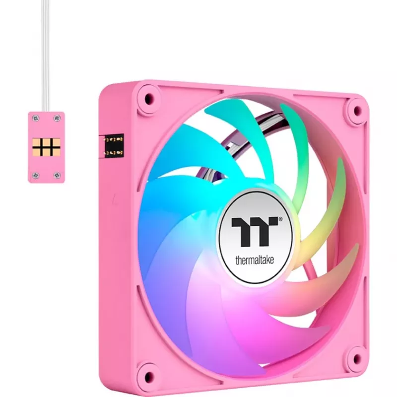 Thermaltake CT120 EX ARGB 120mm roze 3-pack behuizingsventilator