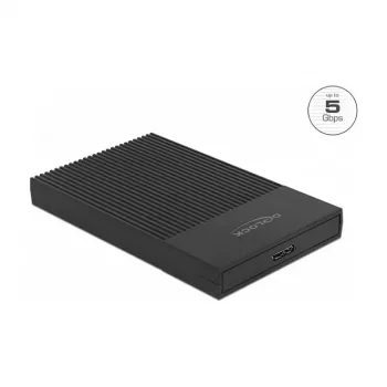 HDD/SSD-behuizing DeLOCK 42011 zwart 2,5 inch SATA III 5 Gbit/s
