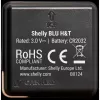 Shelly BLU H&T temperatuur- en vochtigheidssensor (zwart)
