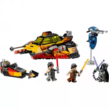 LEGO Star Wars Flame Speeder 75414 sneeuwscooterset – 349 onderdelen, 3 minifiguren, leeftijd 7+