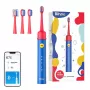 Sonische tandenborstel voor kinderen met app en opzetstuk-set Bitvae BVK7S (blauw)