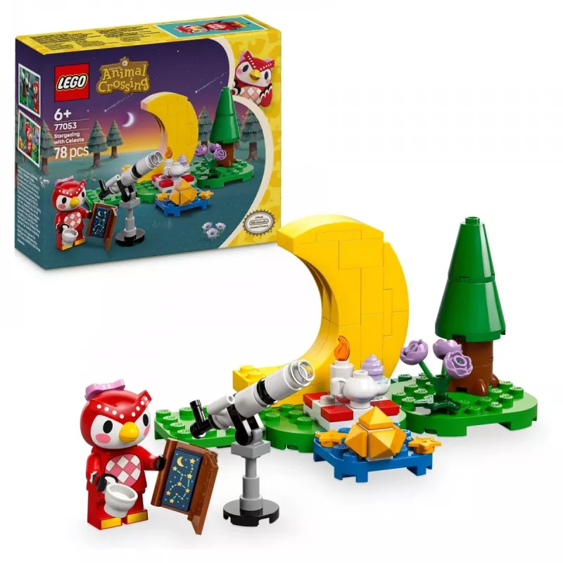 LEGO Animal Crossing Sterrenkijken met Eufemia set 77053