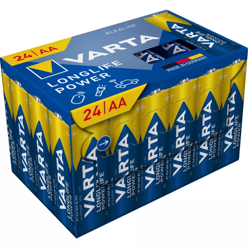 VARTA R6 alkaline-batterijen (AA) Longlife Power2