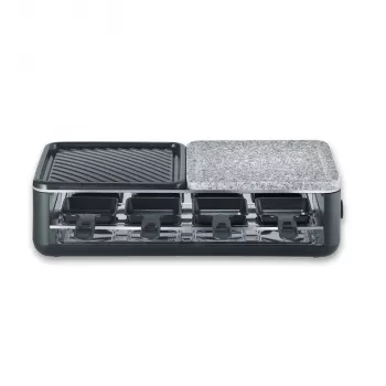 Raclette grill Severin RG 2366 8 personen 1300 W zwart