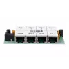 PoE-injector Extralink 4-poorts 4x 100 Mb/s RJ45, Fast Ethernet, 48 V, zonder behuizing
