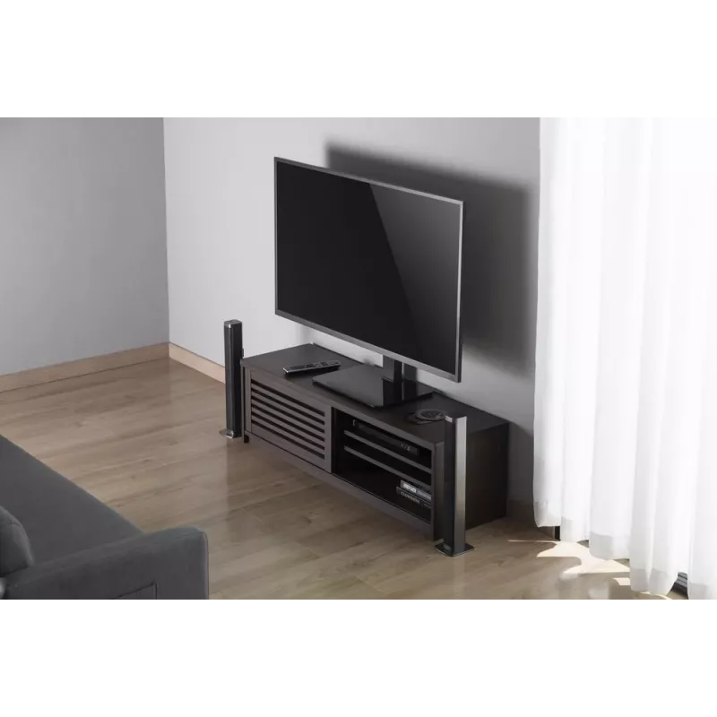 Gembird TVS-D55S-01 tafel-TV-standaard (draaibaar), 23 - 55, zwart