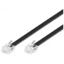 Telefoonkabel Microconnect MPK102S RJ-11 RJ-11 2 m zwart
